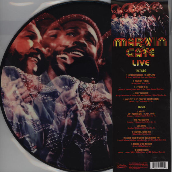 Marvin Gaye Live!